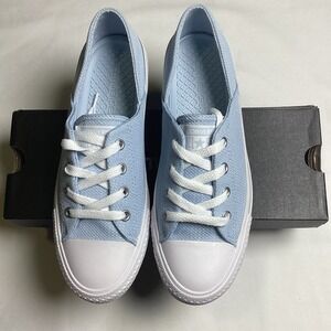 Converse NWT Chuck Taylor All Star Ballet Lace Slip Blue Sneakers Women's Size 8